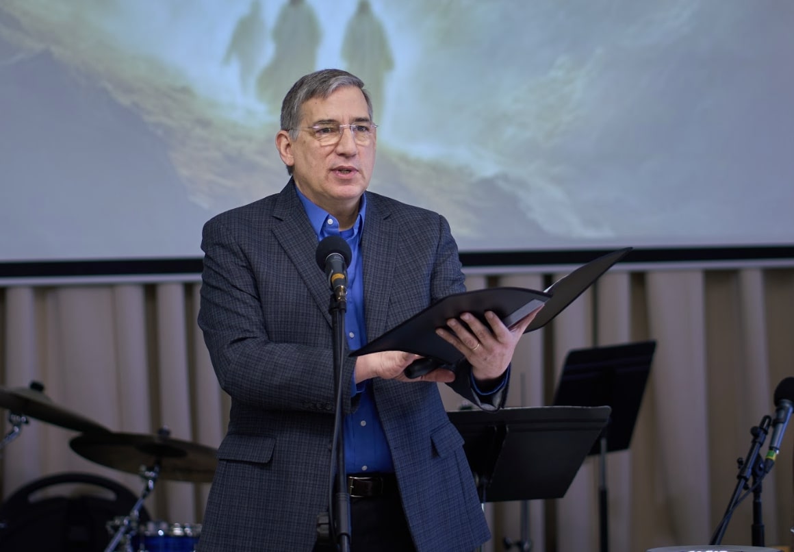 WCEC pastor teaching from Scripture